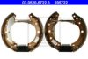 NISSA 4406000QAH Brake Shoe Set
